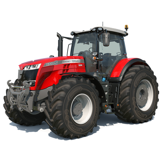 Ny Massey Ferguson 8700 S hos Gunnarssons Maskin i RefteleDen nya MF 8700 S-serien riktar sig till kunder som efterfrågar en traktor med ny touch av hög motoreffekt och odling med precision, samt en inspirerad konstruktion och optimerad effektivitet.<br />
<br />
Den nya MF 8700 S med sin kraftfulla nya design har konstruerats för att fånga ditt intresse redan från början.<br />
Den NYA MF-ljuslisten och den ikoniska MF-logotypen med trippeltriangeln står i centrum för S-Effects distinkta design, den konkreta formen av MF:s kraft, konstruktion och tekniska kvalitet.<br />
Beställningsvara.